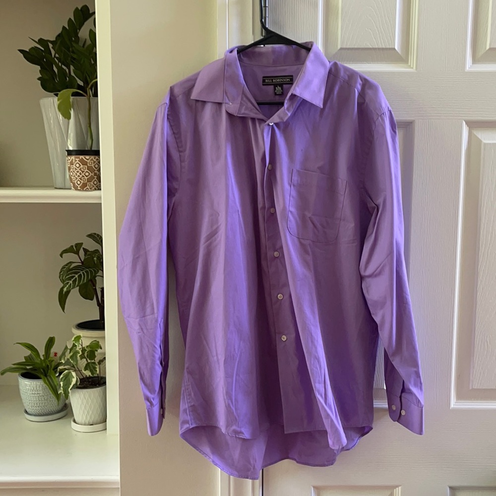Bull Robison dress shirt 16-16 1/2 - 34/35 size L